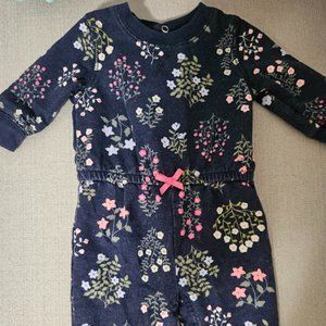 Carter's 3-month long sleeve jumpsuit